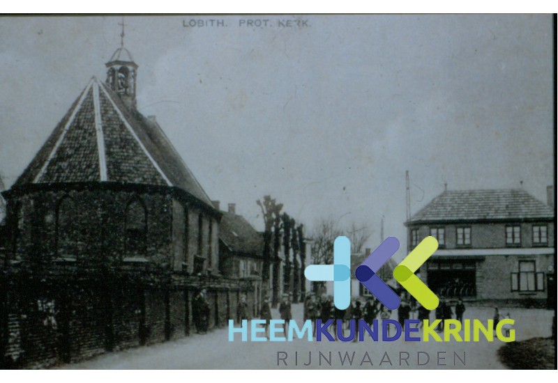 Lobith NH kerk Markt FA0000023